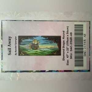 🌟Diamond Art Club Sail Away Randal Spangler Diamond Painting Kit